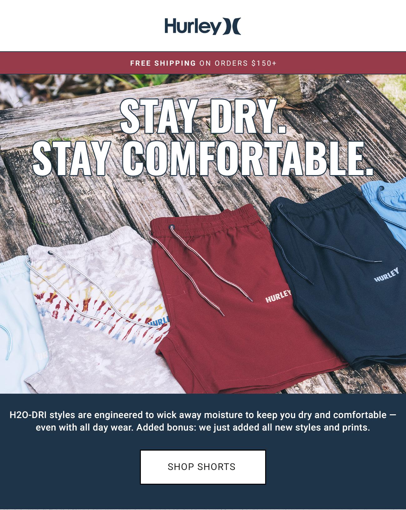 Hurley - Stay Dry. Stay Comfortable. | Shop Shorts