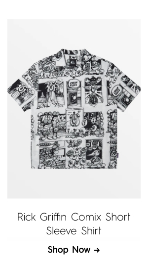 Rick Griffin Comix Short Sleeve Shirt