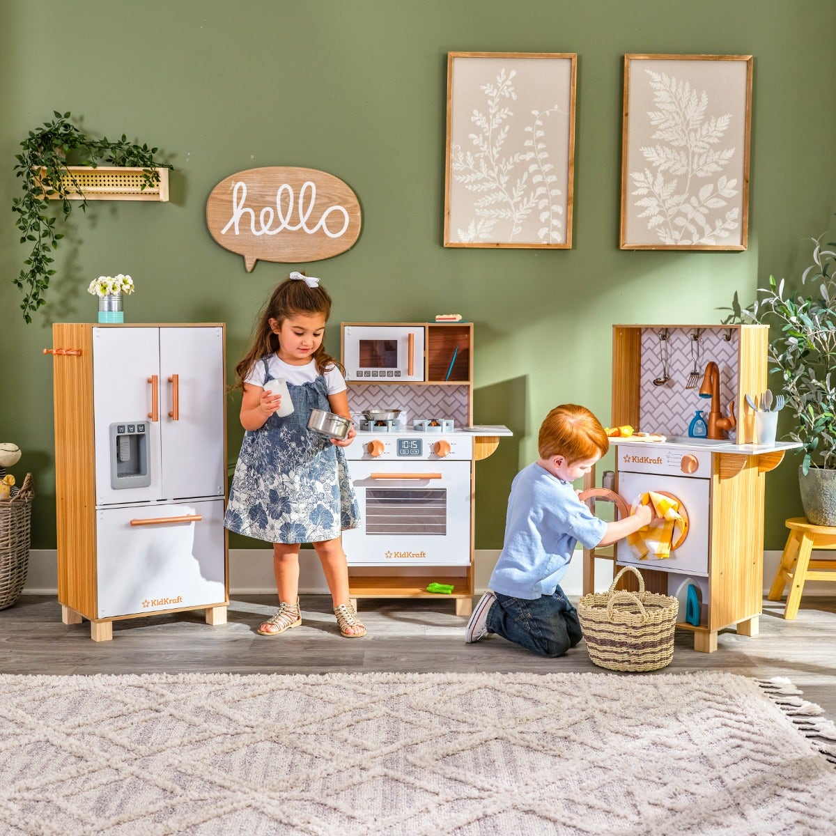 Image of 3-Piece Play Kitchen Set 