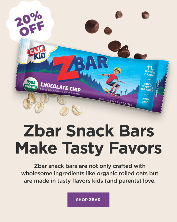 Shop Zbar, Save 20%