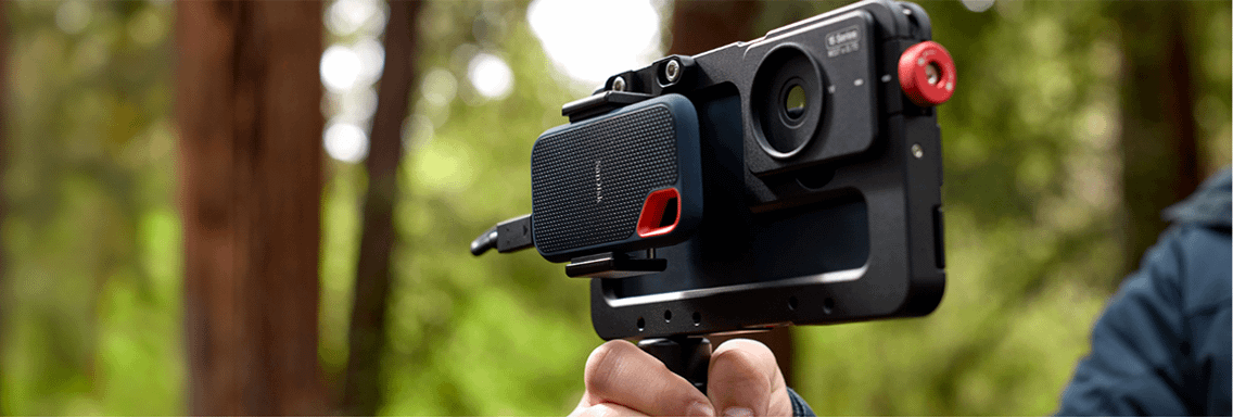 BEASTGRIP® x SanDisk® Beastcage™ & SanDisk® Extreme Portable SSD