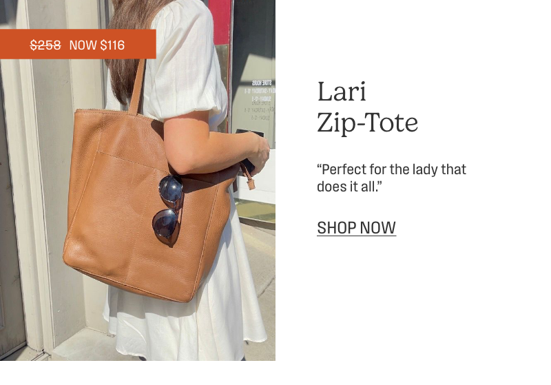 Shop the Lari Zip-Tote