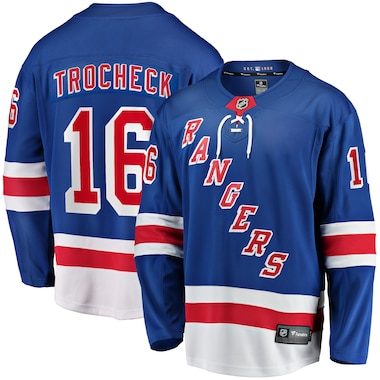  Fanatics Branded Vincent Trocheck Blue  Home Breakaway Player Jersey