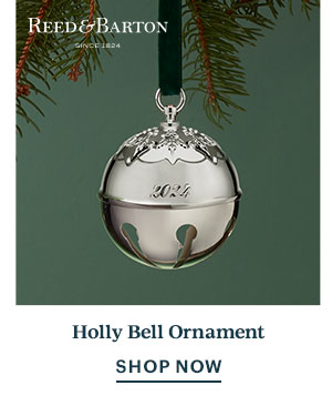 Holly Bell Ornament  SHOP NOW