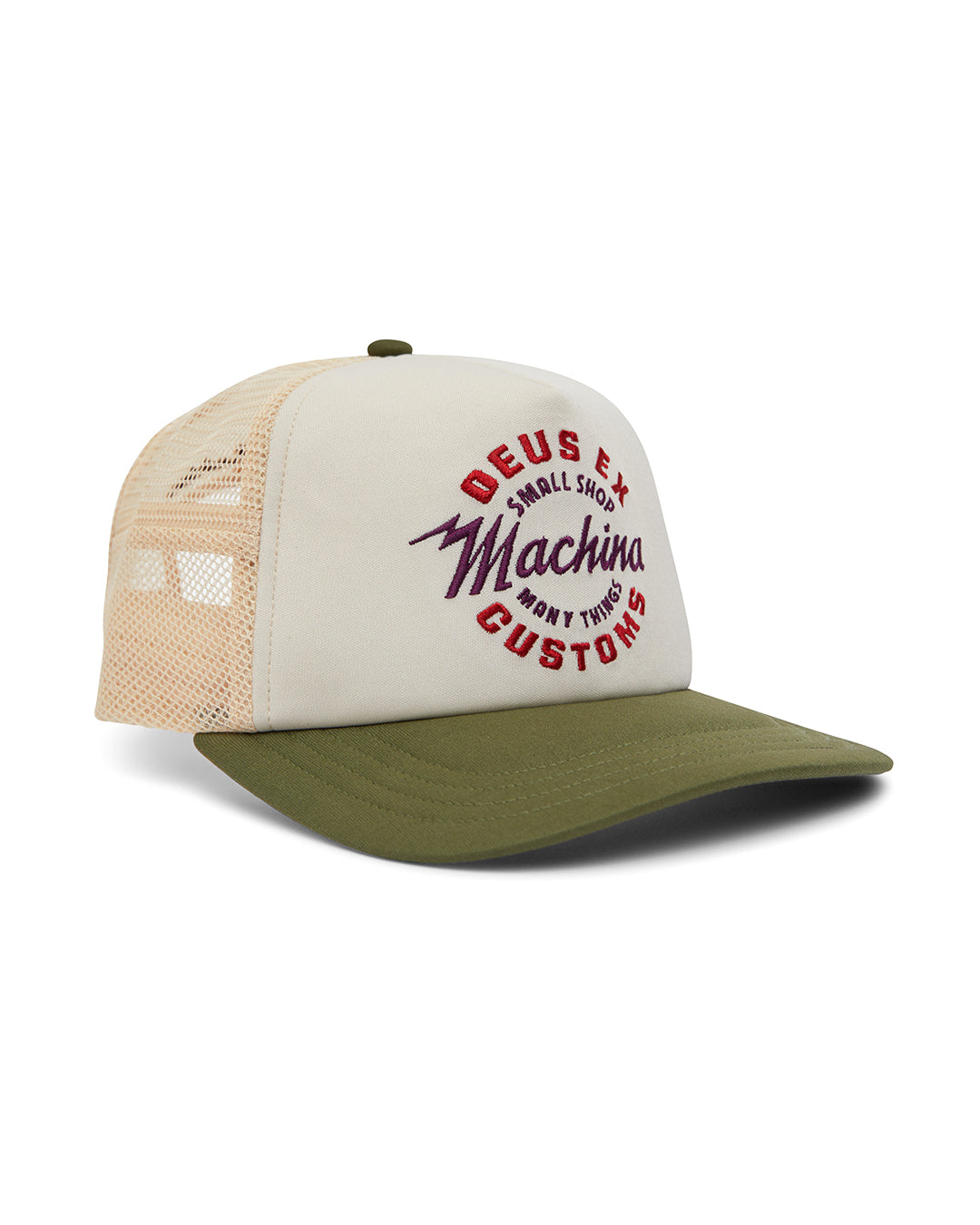 Image of Amped Circle Trucker - Cream