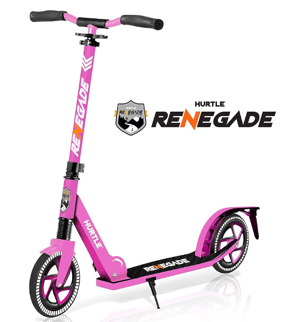 Hurtle Renegade Kick Scooter for Kids & Teens