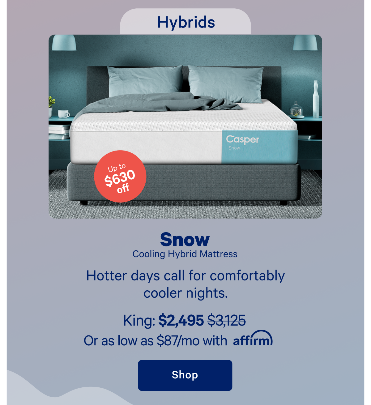 Snow Cooling Hybrid Mattress >> Shop >>