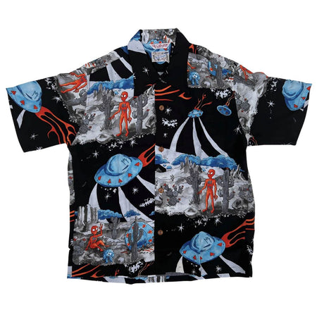 “FLYING SAUCERS” Rock’n’Roll Shirt - Delta