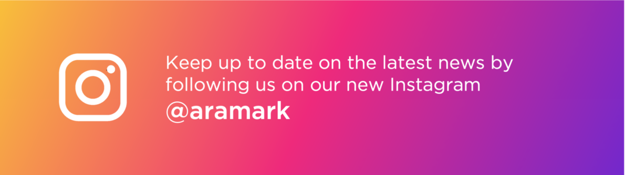 @aramark Instagram announcement