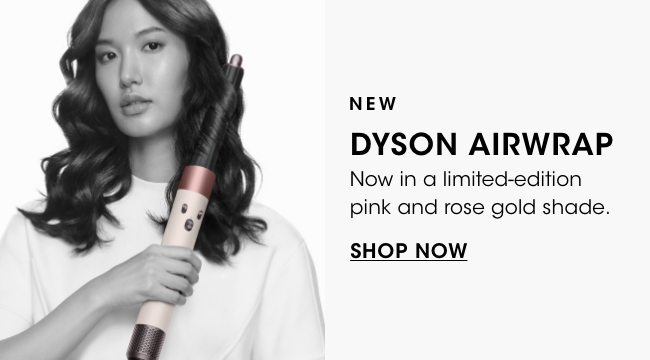 new dyson airwrap - pink and rose gold shade