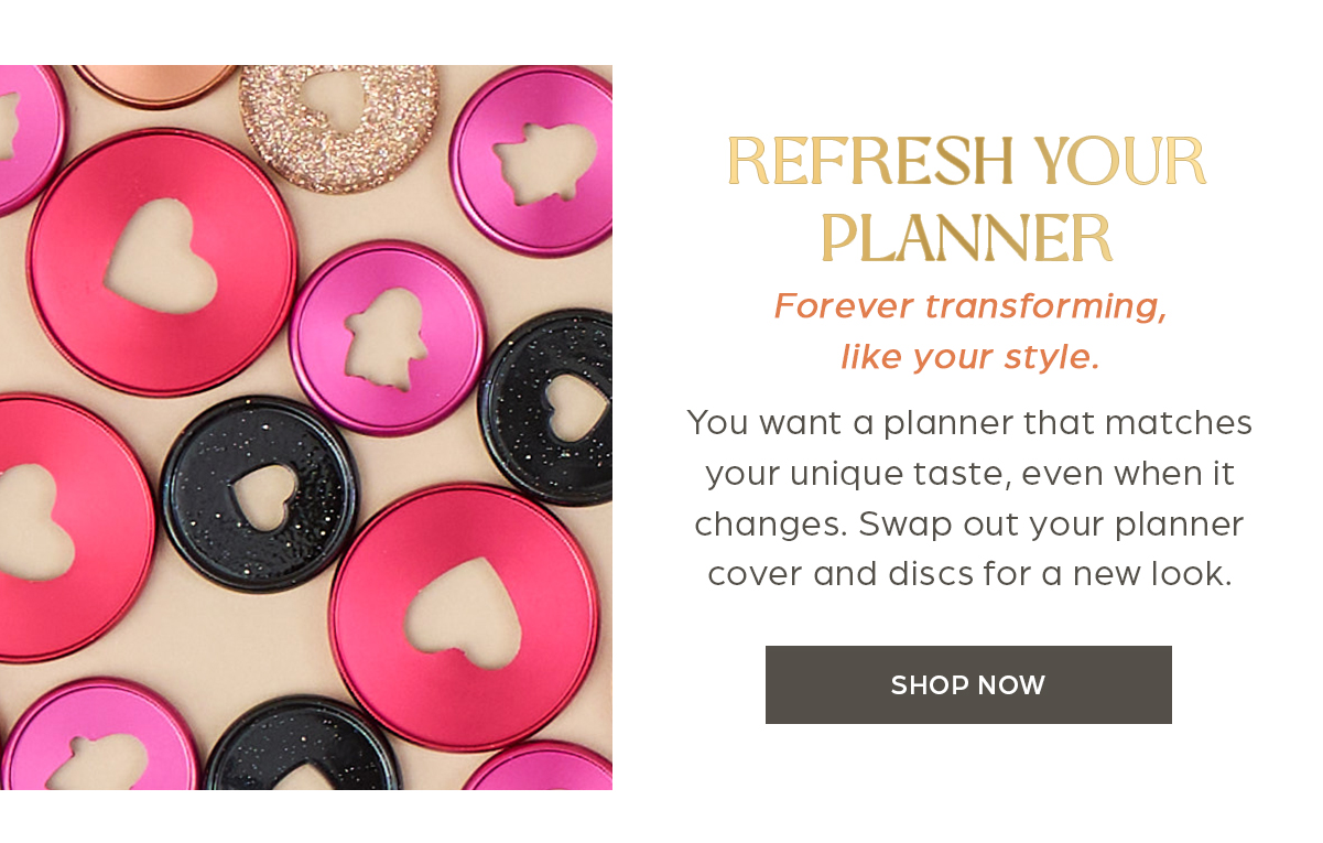 Refresh Your Planner - Shop Now