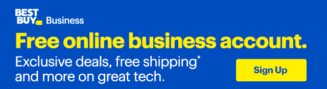 Free online business account. Exclusive deals, free shipping and more on great tech. Sign Up. Reference disclaimer.