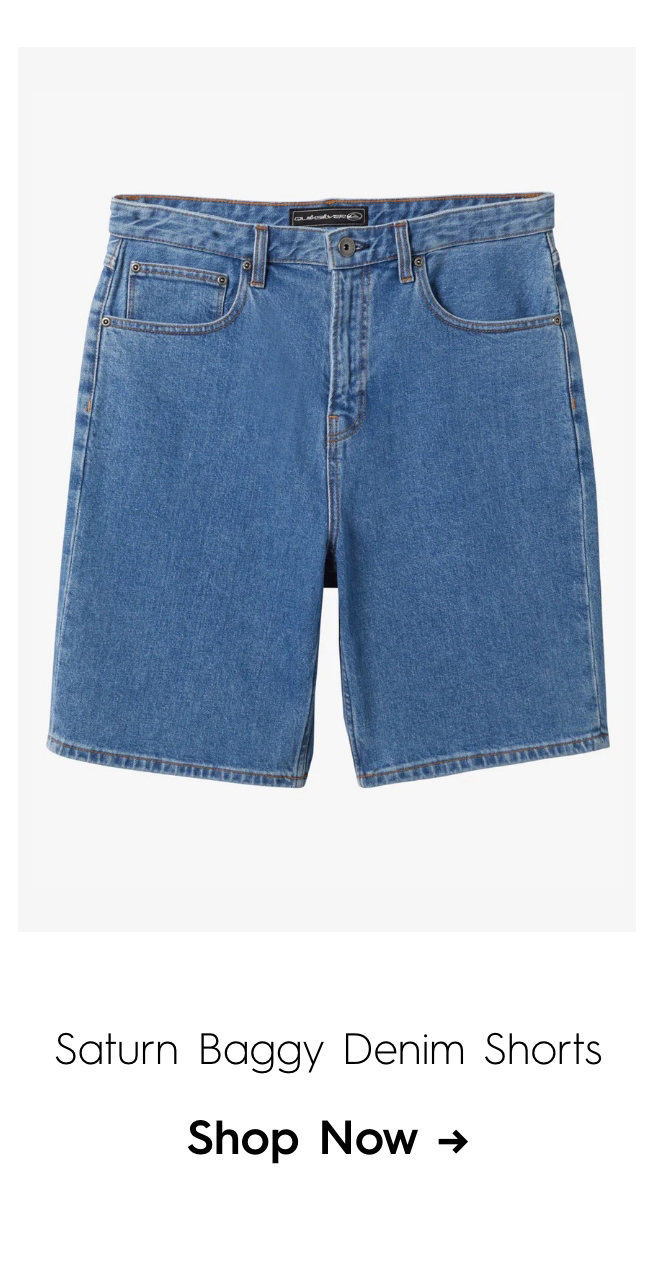 Saturn Baggy Denim Shorts