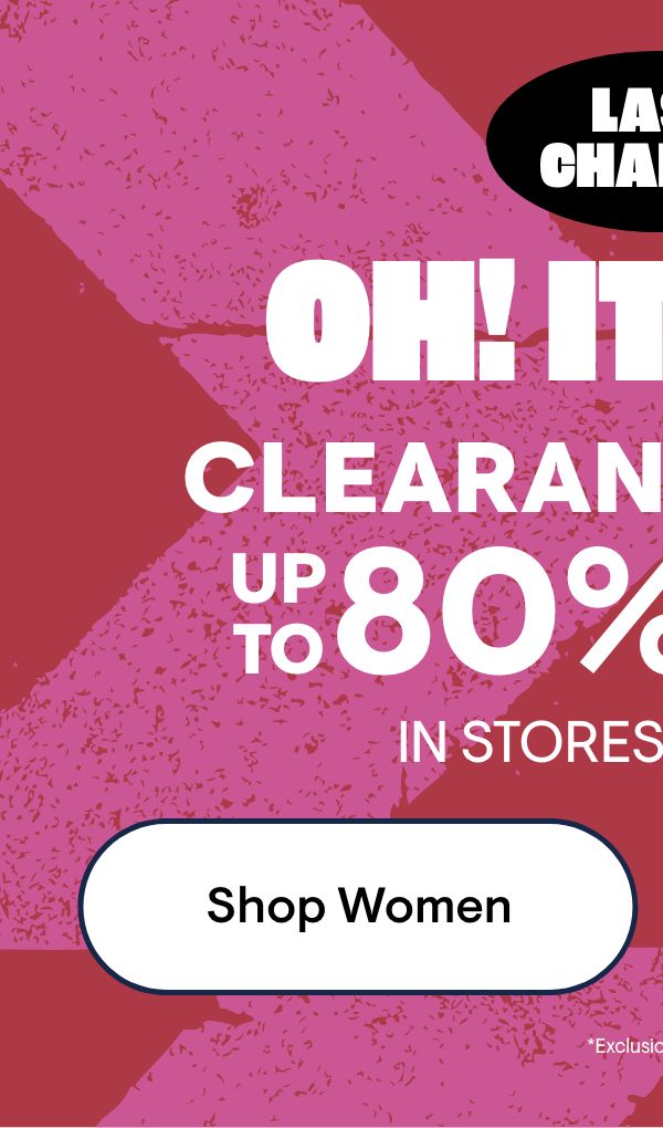 Up to 80% Off Clearance Shop Women