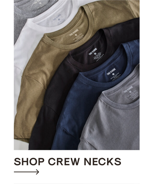 crew neck tees