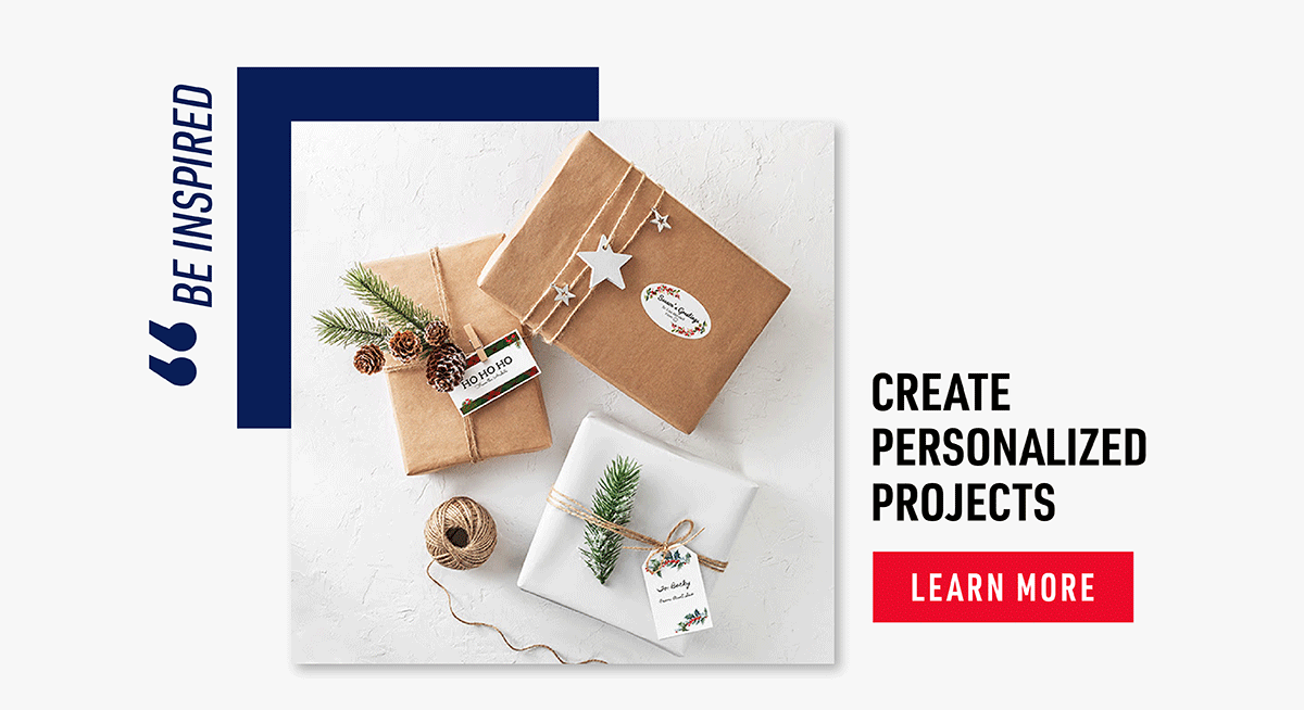 Create Personalized Projects