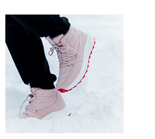 UNISEX RESORT POWDER PINK APRES SKI BOOTS