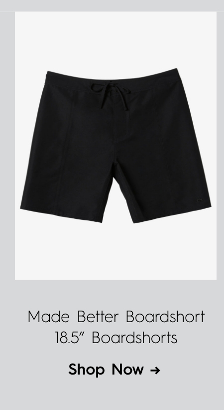 Made Better Boardshort 18.5" Boardshorts