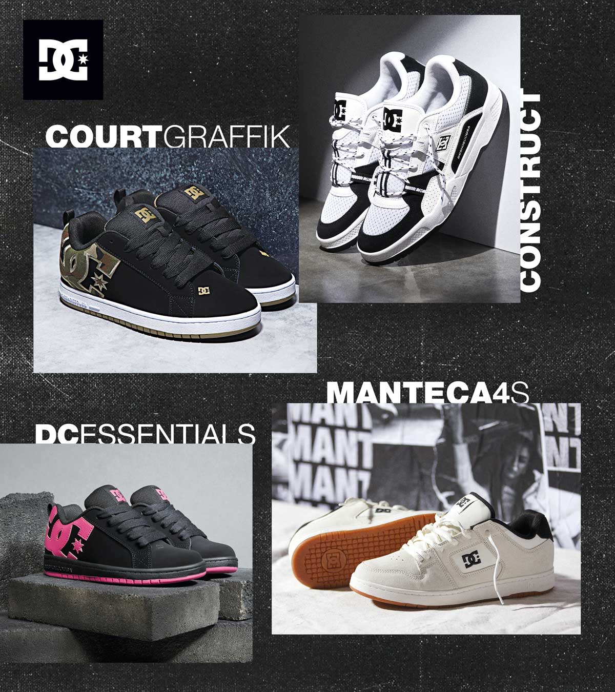 Shop Your Favorite DC Shoes ft. the Court Graffik, Manteca, and more!