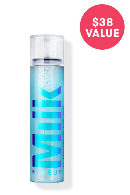 $38 Value. Milk Makeup Hydro Grip Set + Refresh Spray.