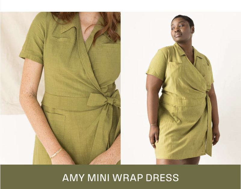 Shop Amy wrap dress