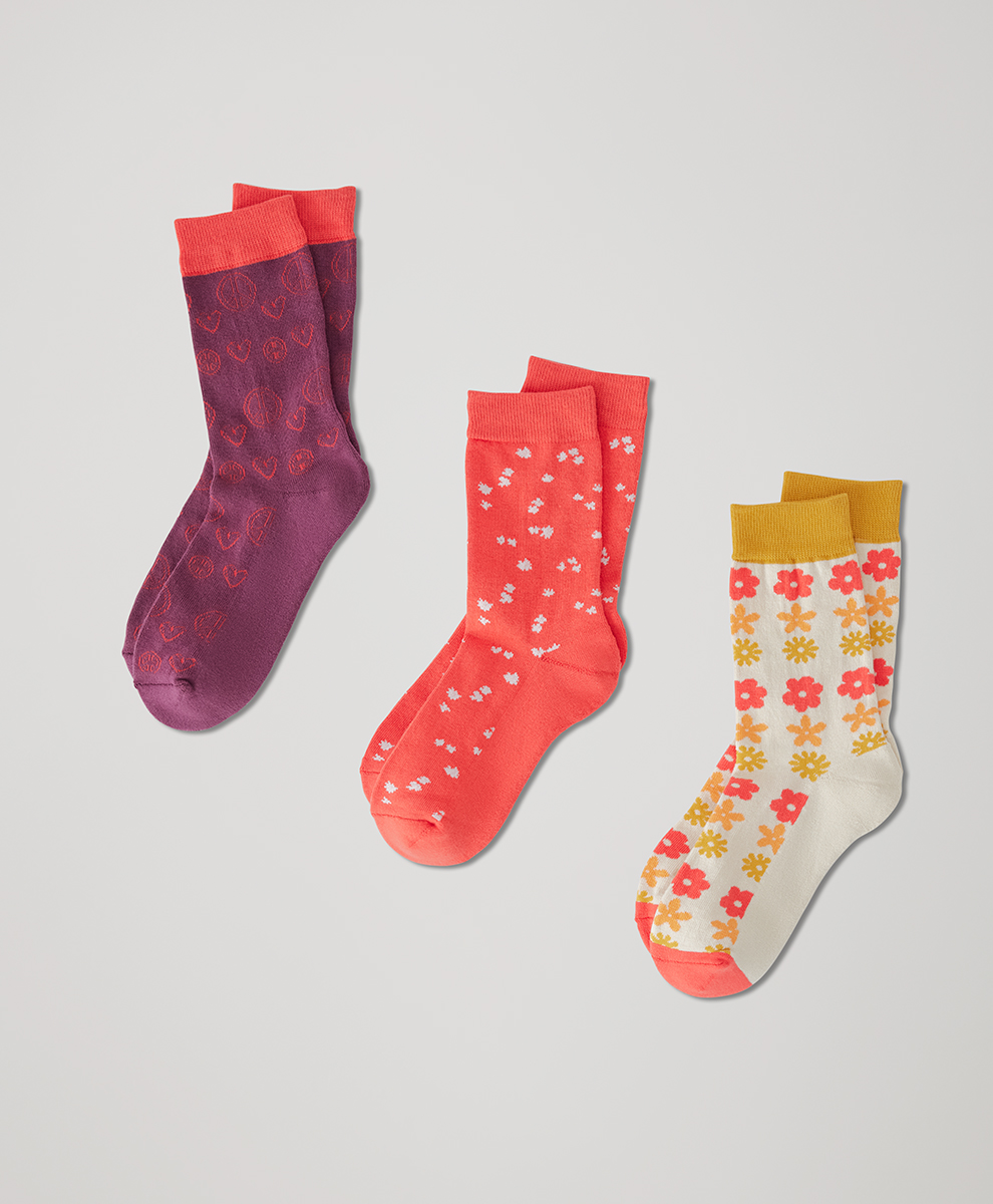 Image of Women's The Perfect Crew Socks 3-Pack