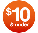 $10 & under