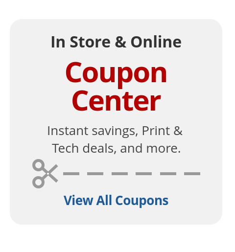 Exclusive Offers - Visit Coupon Center