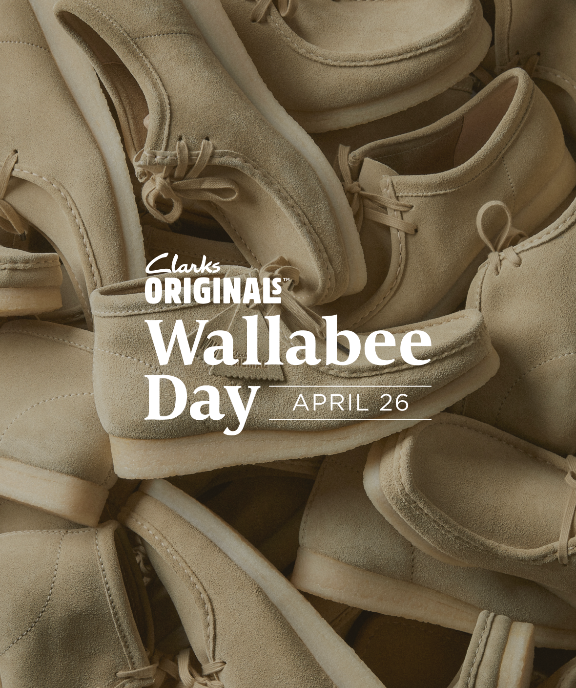 Clarks Original Wallabee Day April 26