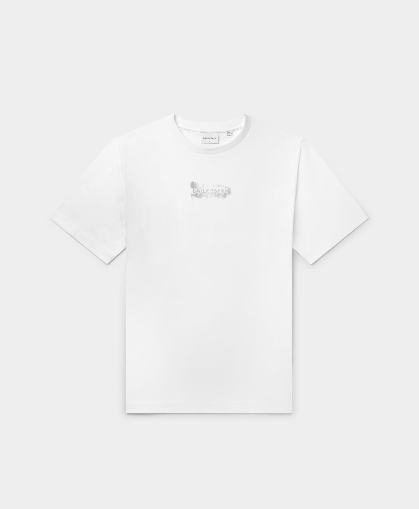 Image of White Scratch Logo T-Shirt