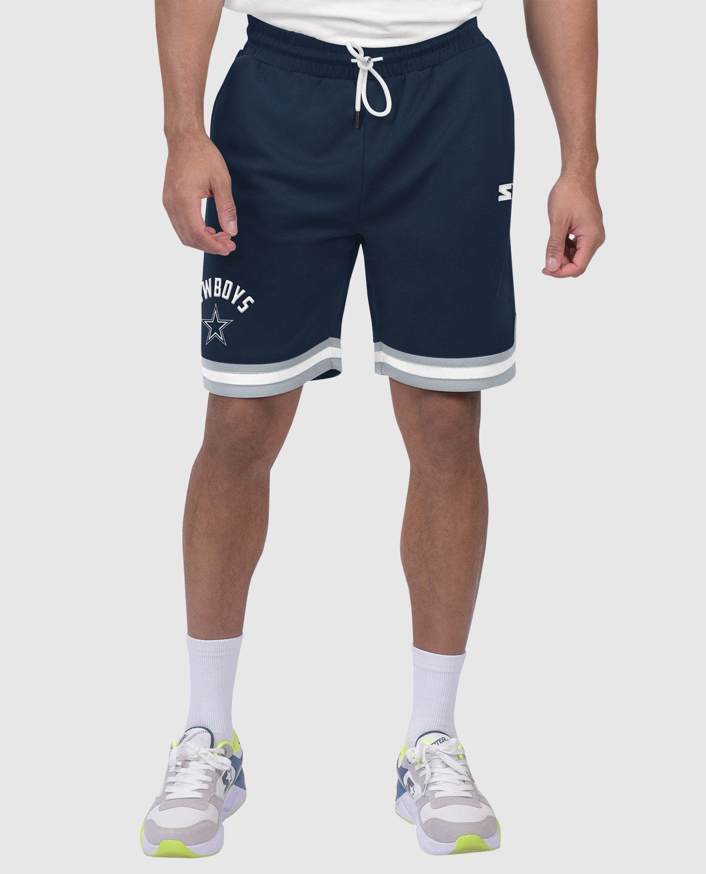 Image of Dallas Cowboys Pro Player 9 Inch Basketball Shorts