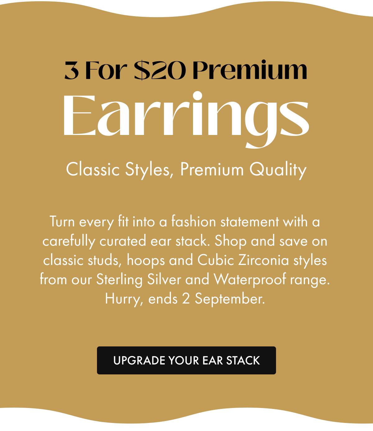 3 For $20 Premium Earrings