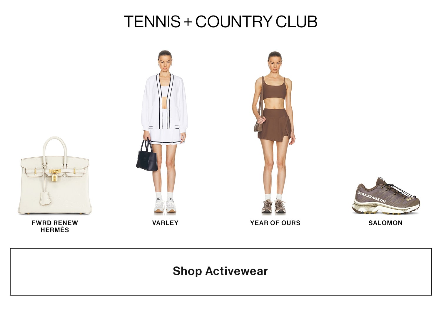 Tennis + Country Club. Shop Activewear