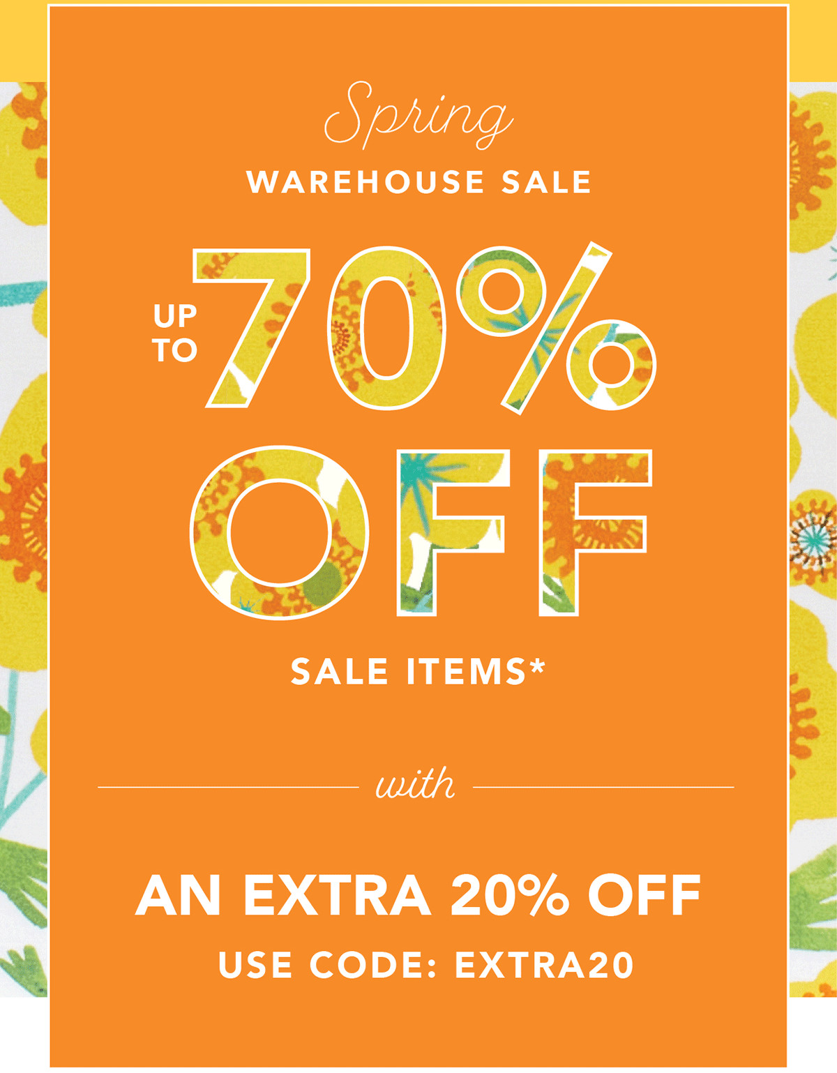 Up To 70% OFF Sale Items*