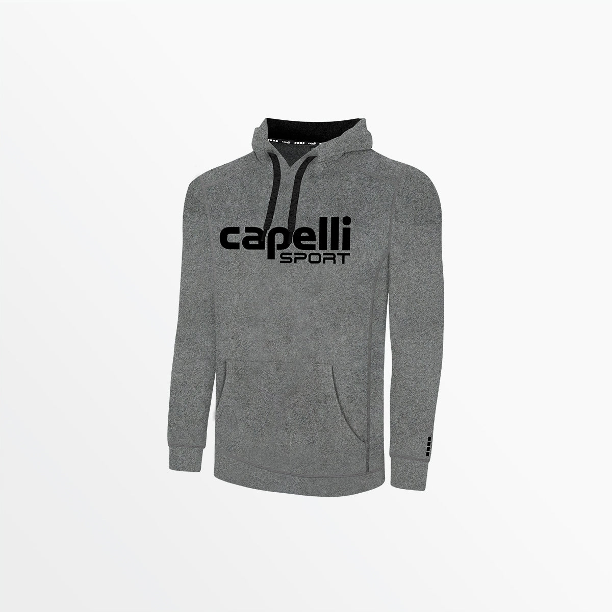 Image of MEN'S LOGO HEATHER PULLOVER HOODIE