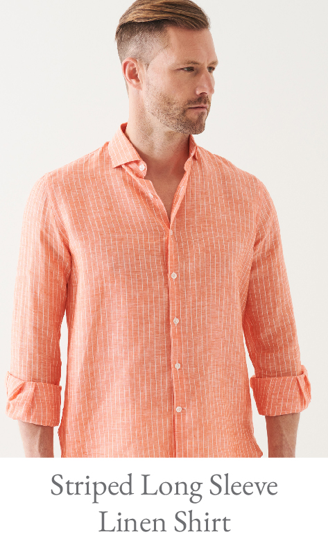 STRIPED LINEN SHIRT