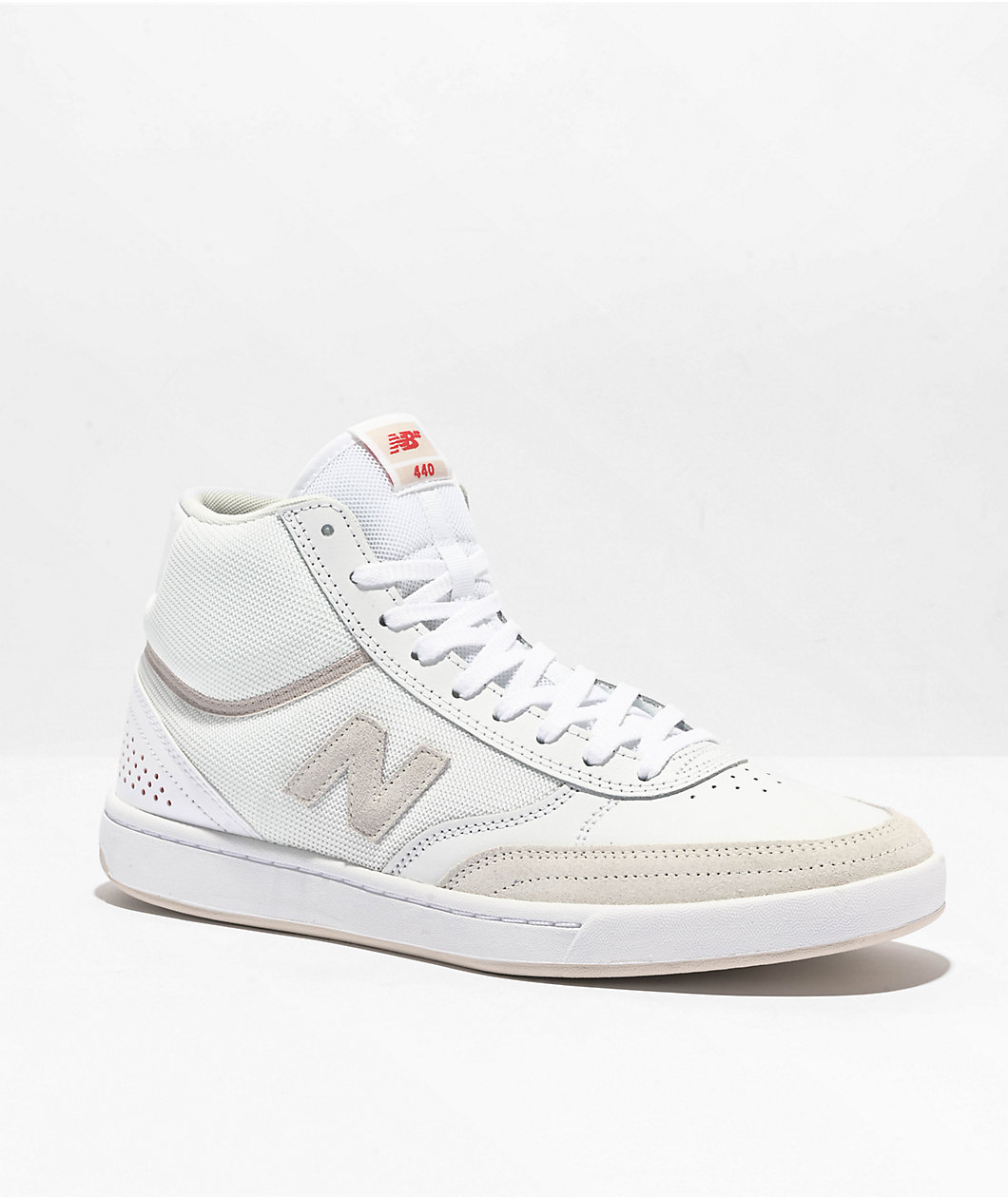 New Balance Numeric 440 White High Top Skate Shoes