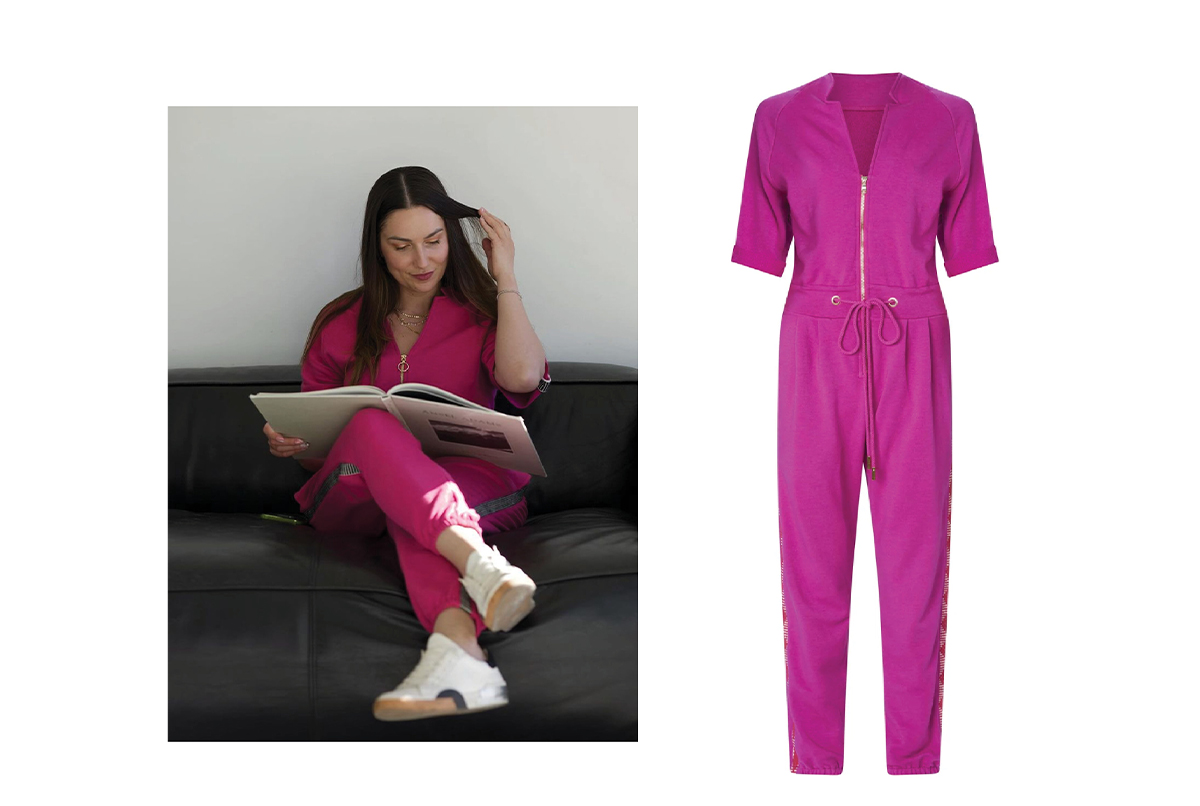 The Fuchsia Caroline Jumpsuit