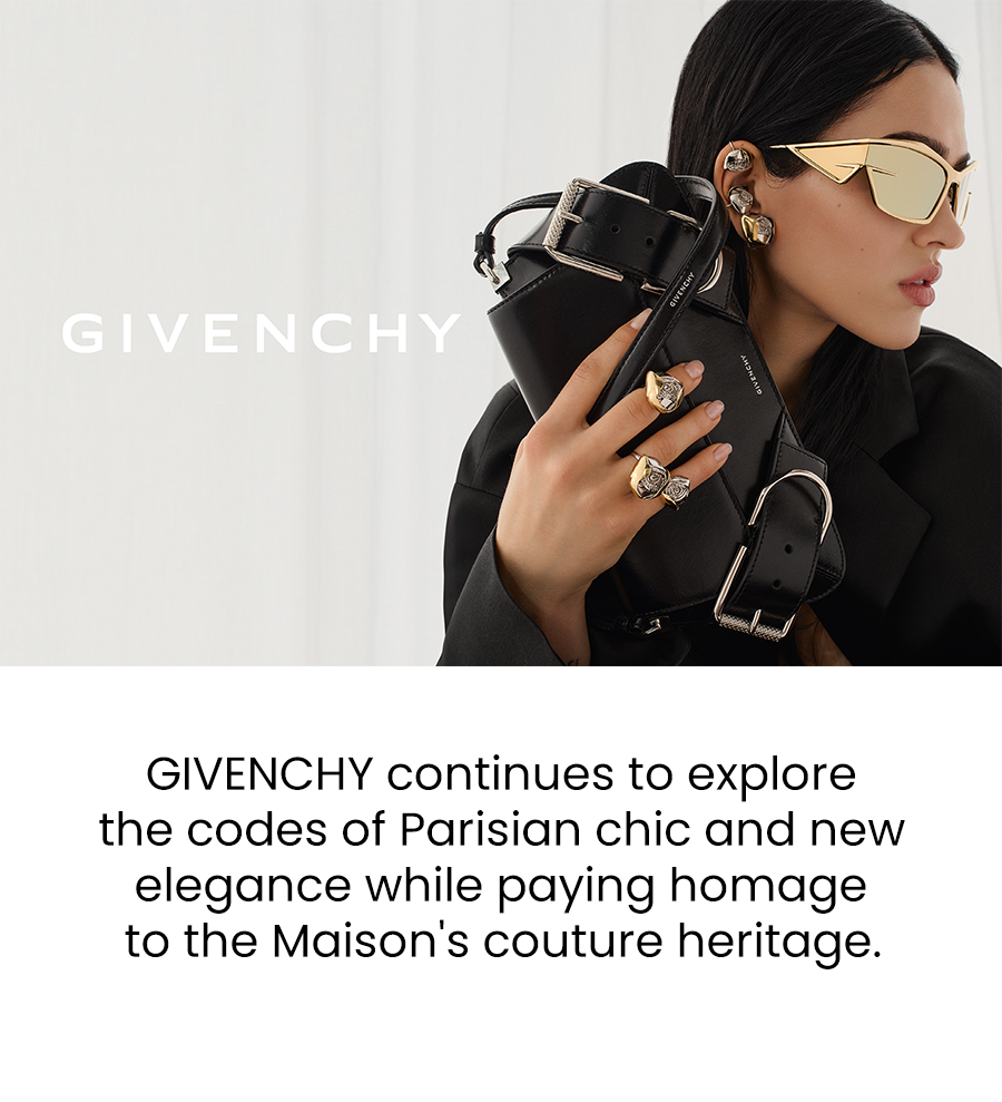 Creative Director Matthew M. Williams continues to explore the codes of Parisian chic and new elegance while paying homage to the Maison's couture heritage.