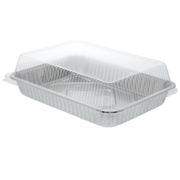 Foil pan with lid