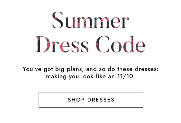 Summer Dress Code