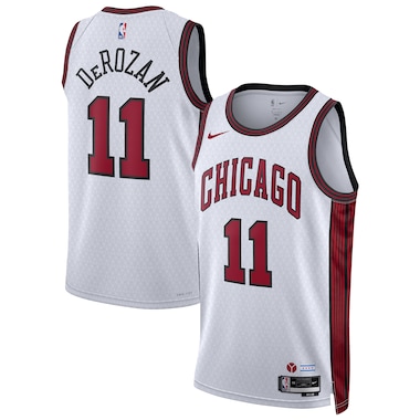  Nike DeMar DeRozan White  2022/23 Swingman Jersey - City Edition