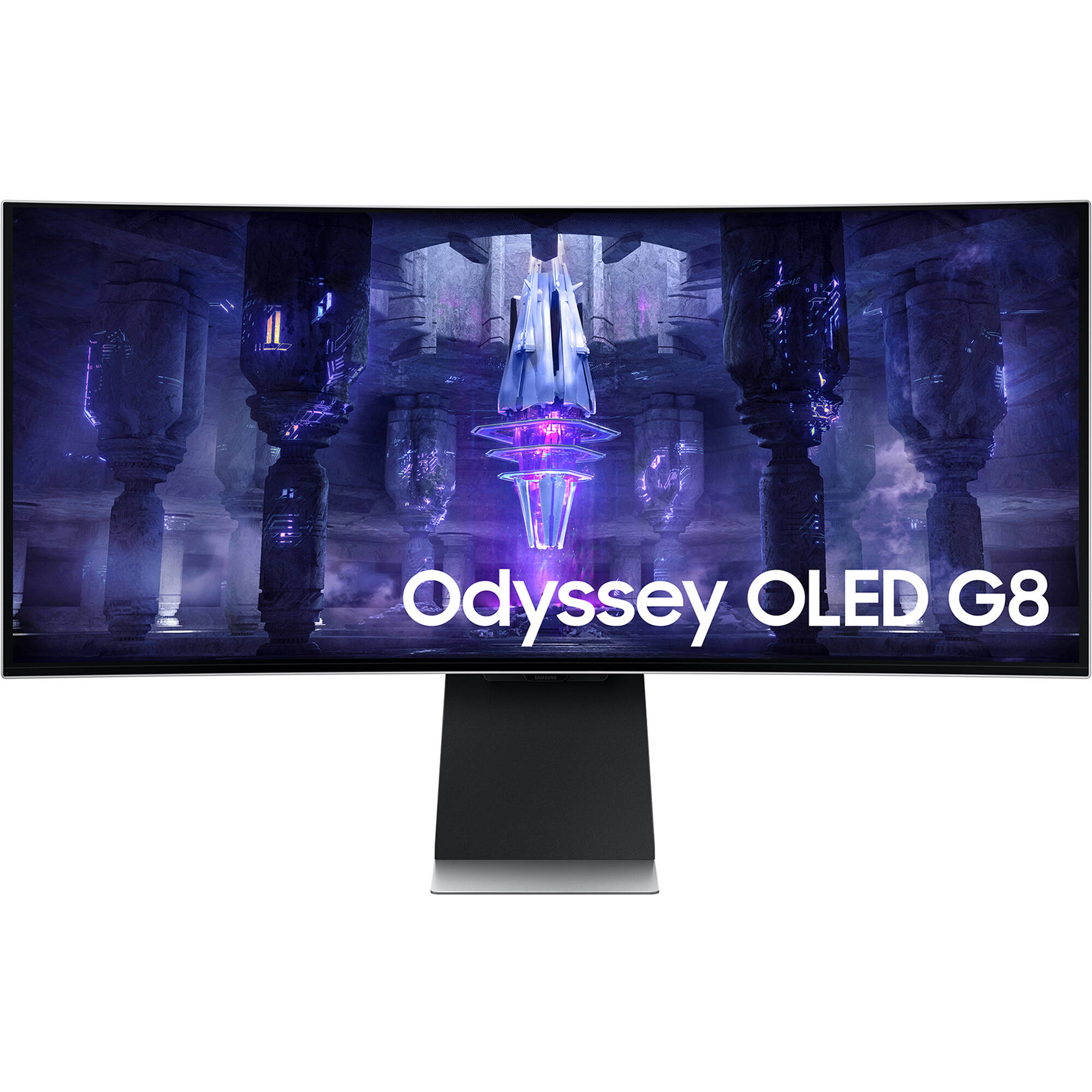 Image of Samsung 34" Odyssey G8 OLED 175Hz Curved Smart Gaming Monitor - Certified Refurbished