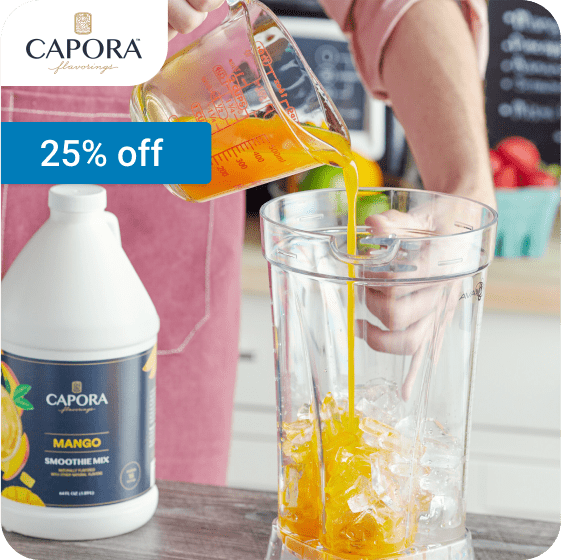 25% off Capora Smoothie Mixes