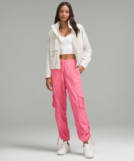 Dance Studio Relaxed-Fit Mid-Rise Cargo Pant