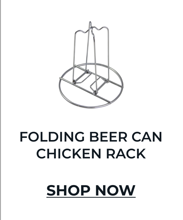 Shop Folding Beer Can Chicken Rack