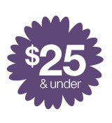 $25 & under