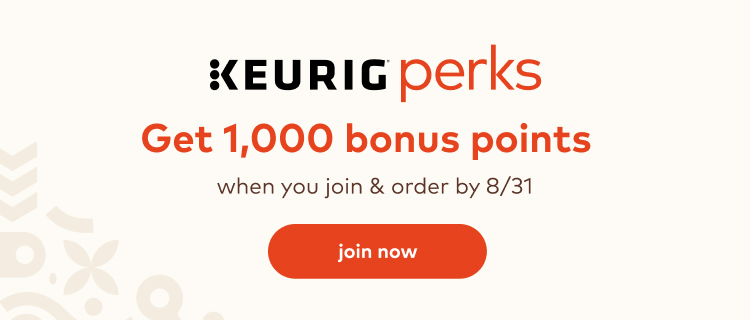 Get 1,000 bonus points when you join & order by 8/31.