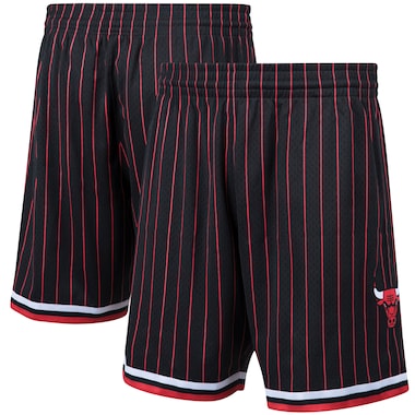  Mitchell & Ness Black  Hardwood Classics Primary Logo Swingman Shorts