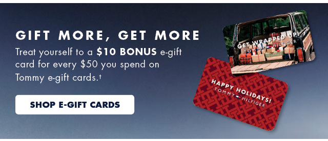 SHOP E-GIFT CARDS